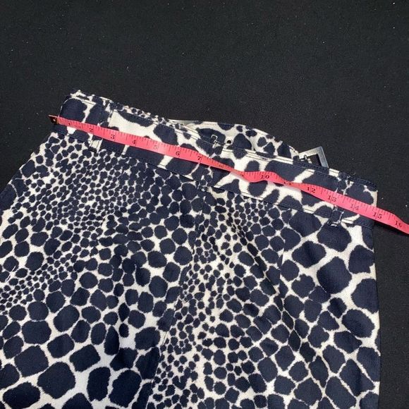 Topshop Belted Buckle Mini Skirt In Animal Print Black Cream, Size 8, MSRP $60 - Picture 10 of 11